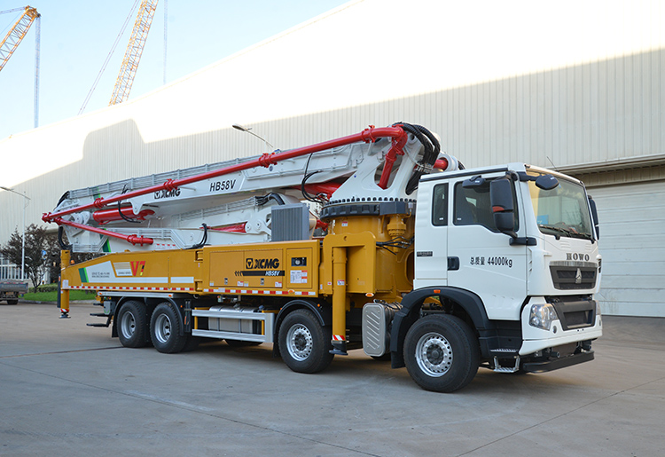 XCMG Original Manufacturer HB58V 60m Truck Cement Concrete Pump with Best Price